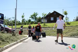 Tábor 4CAMPS 2018 - Volyně - 1. turnus 1. den