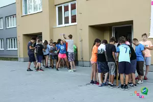 Tábor 4CAMPS 2018 - Volyně - 2. turnus 1. den