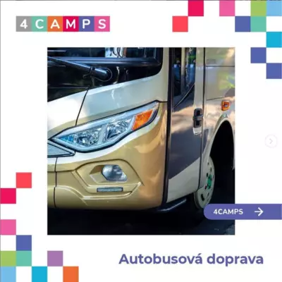 4CAMPS novinky Autobusová doprava do areálů 2021